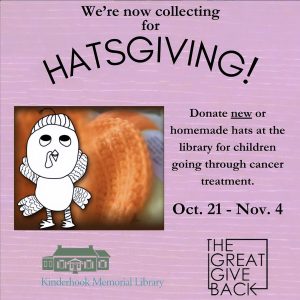 We're now collecting for hatsgiving.